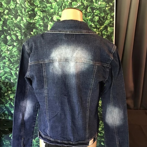 Women's South Pole Denim Button Jacket  Medium_630 - Picture 2 of 5